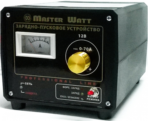 Пуско-зарядное устройство MASTER WATT ПЗУ 70А 12В
