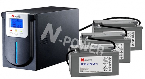 Источник бесперебойного питания N-Power MEV-1000 LT