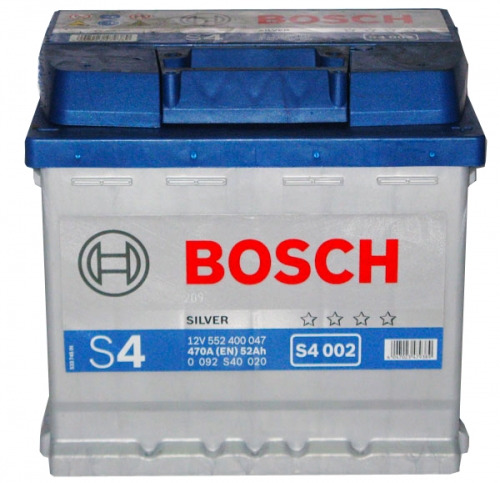 Автомобильная стартерная батарея BOSCH 6СТ-52 0092S40020 R+