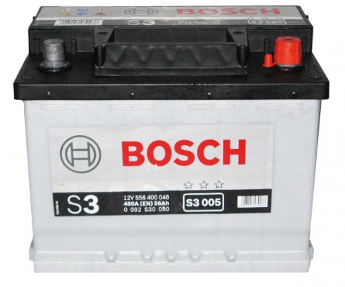 Автомобильная стартерная батарея BOSCH 6СТ-56 0092S30050 R+