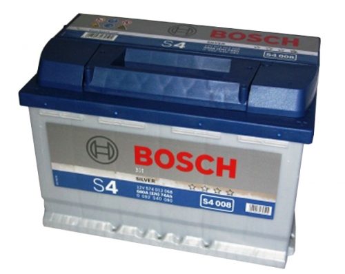 Автомобильная стартерная батарея BOSCH 6СТ-74 0092S40080 R+