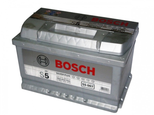 Автомобильная стартерная батарея BOSCH 6СТ-74 0092S50070 R+