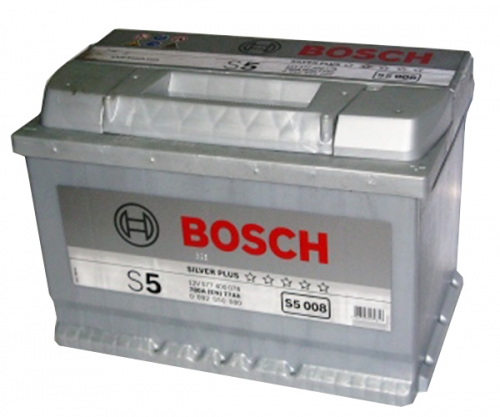 Автомобильная стартерная батарея BOSCH 6СТ-77 0092S50080 R+