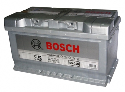 Автомобильная стартерная батарея BOSCH 6СТ-85Н 0092S50100 R+