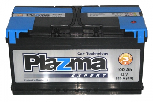 Автомобильная стартерная батарея Plazma EXPERT 6СТ-100 600 63 04 R+