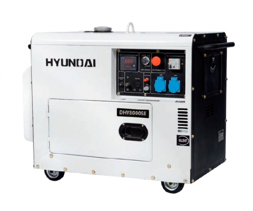 Дизельная электростанция Hyundai DHY8000SE