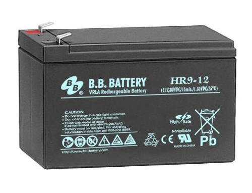 Аккумуляторная батарея B.B. Battery HR9-12FR