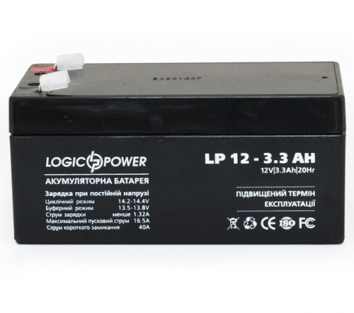 Аккумуляторные батареи LogicPower LP12-3.3AH