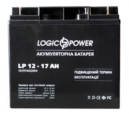 Аккумуляторные батареи LogicPower LP12-17AH