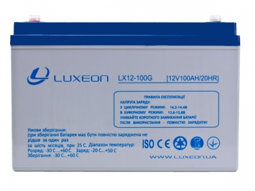 Аккумуляторная батарея LUXEON LX12-100G