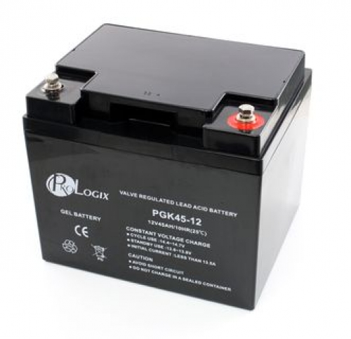 герметичные свинцово-кислотные аккумуляторные батареи Prologix GK45-12