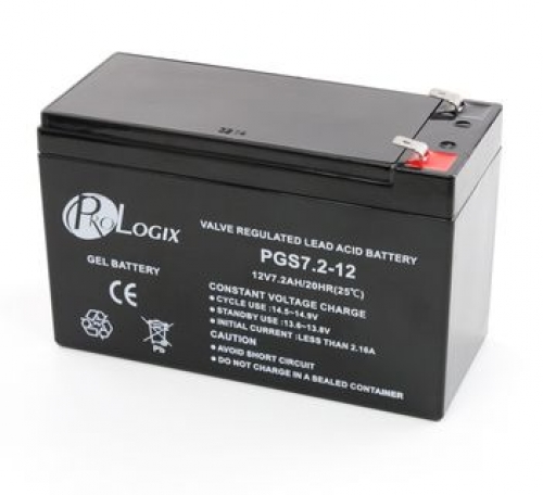 герметичные свинцово-кислотные аккумуляторные батареи Prologix GS7.2-12