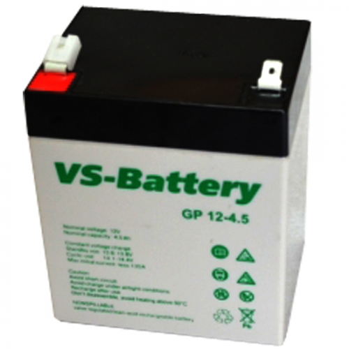Аккумуляторные батареи VS-BATTERY VS GP12-4,5