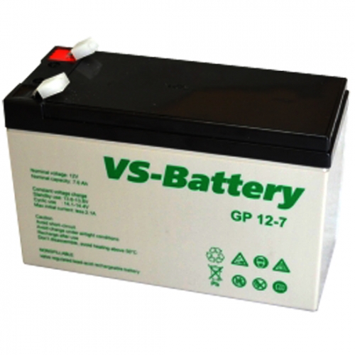 Аккумуляторные батареи VS-BATTERY VS GP12-7