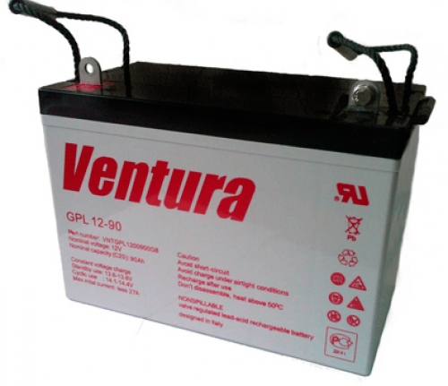 Аккумуляторные батареи Ventura GPL 12-90