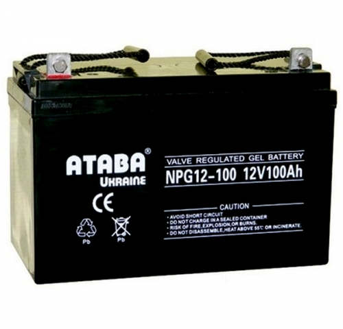 Аккумуляторная батарея АТАВА NPG 12-100 (12V 100Ah)