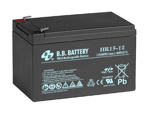 Аккумуляторная батарея B.B. Battery HR15-12/T2