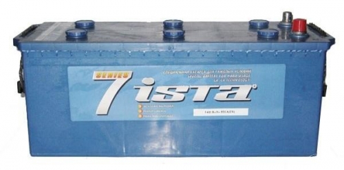 Автомобильная стартерная батарея ISTA 7 SERIES 6СТ-140 A1 640 22 02 L+