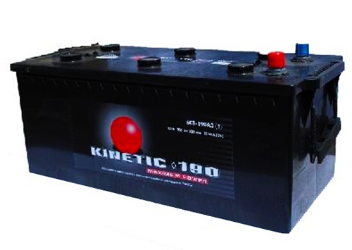 Автомобильная стартерная батарея KINETIC 6СТ-190 950А M2 L+