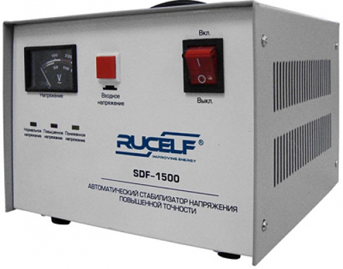 Стабилизатор напряжения сервоприводный напольный RUCELF SDF-1500