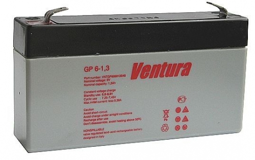 Аккумуляторные батареи Ventura GP 6-1,3