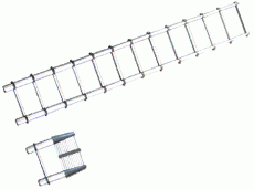 лестница телескопическая RUCELF 3,8м